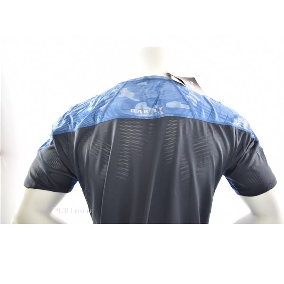 OAKLEY MENS AGILITY PRINTED PERFORMANCE TOP - Picture 6 of 7